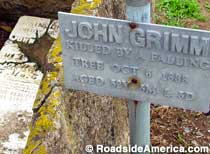 John Grimm's Grave.
