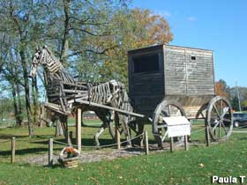 Amish Horse and Buggy.