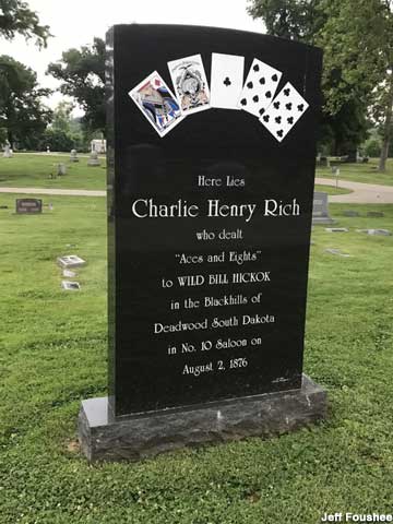 Grave of Charlie Henry Rich.