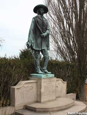 Custer statue.