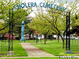 Cholera Cemetery.