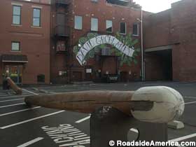 World's Largest Drumsticks.