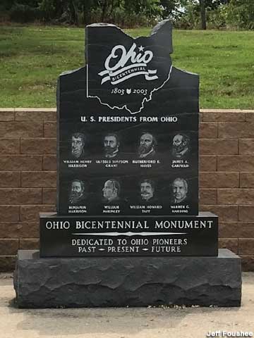 Ohio Bicentennial Monument.