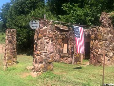 Ruins of the Lawless Gas Station.