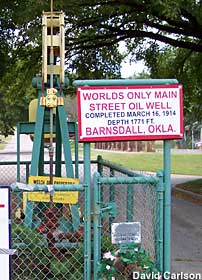 Main Street Oil Well.