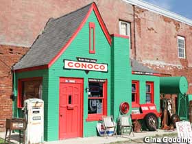 Conoco gas station.