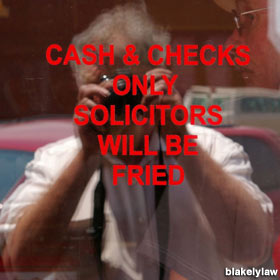 Solicitors will be fried.
