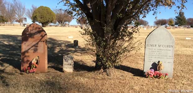 Bill Doolin and Elmer McCurdy graves.