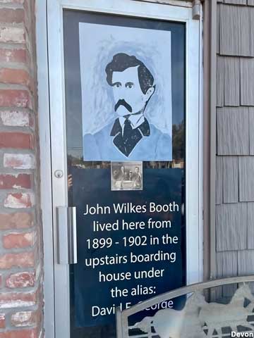 John Wilkes Booth Boarding House.