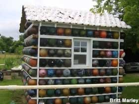 Bowling Ball shed.