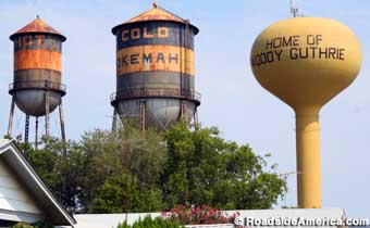 Water Towers - Hot, Cold, and Woody Guthrie.