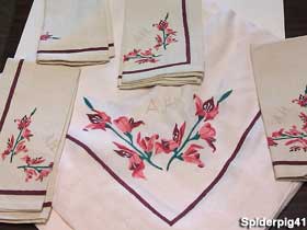Hitler's linen set.