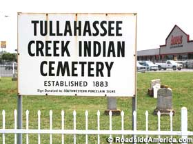 Tullahassee Creek Indian Cemetery.