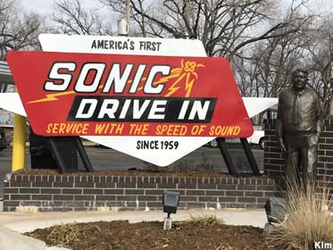 First Sonic Drive-In Sign, Stillwater, Oklahoma
