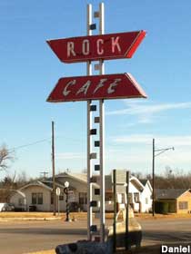 Rock Cafe.