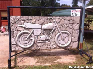Motorcycle sign.