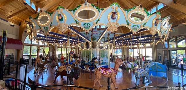 Carousel With Mythical Creatures.
