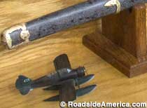 Samurai sword of pilot who bombed Oregon.