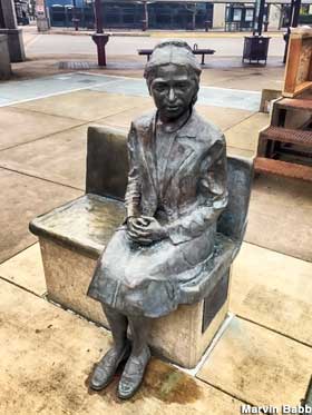Sit with Rosa Parks.