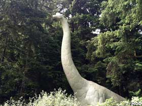 Prehistoric Gardens dinosaur.