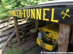Pioneer Tunnel entrance.