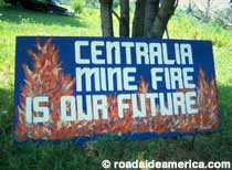 Centralia Mine Fire.