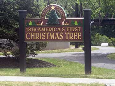 America's First Christmas Tree.