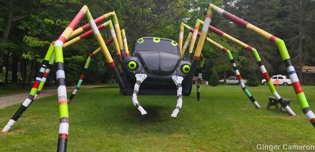 VW Bug spider.