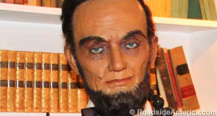 Wax Abraham Lincoln.