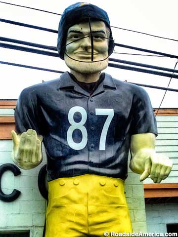 Football Giant, Greensburg, Pennsylvania.