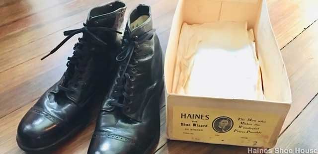 Haines brand shoes.