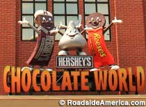 Hershey's Chocolate World.