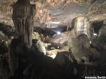 Indian Echo Caverns.