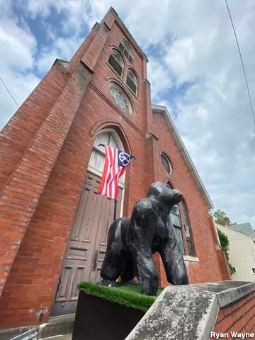 Church gorilla.