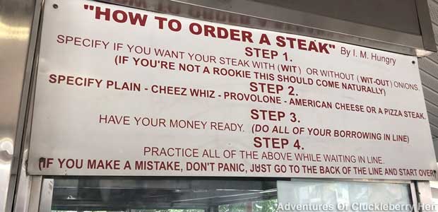 How to Order a Steak.