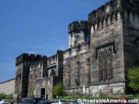 Eastern State Penitentiary entrance.
