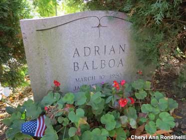 Adrian Balboa grave.