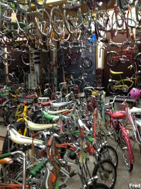 Bicycle Heaven Museum.