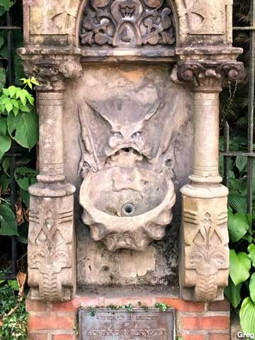 Gargoyle Fountain for Horses.