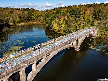 Shoemakersville, PA - Graffiti Bridge