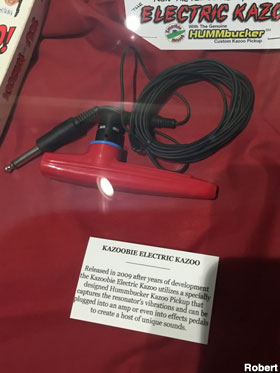 Electric kazoo.