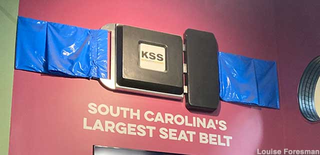 South Carolina's Largest Seat Belt.