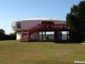 Spaceship House.
