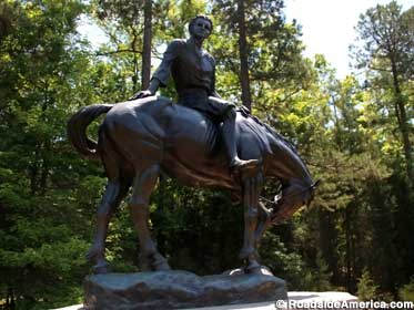 Andrew Jackson Statue.