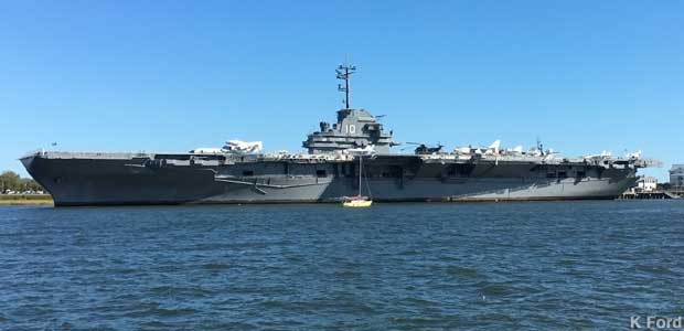 USS Yorktown aircraft carrier