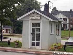 Smallest Police Station.