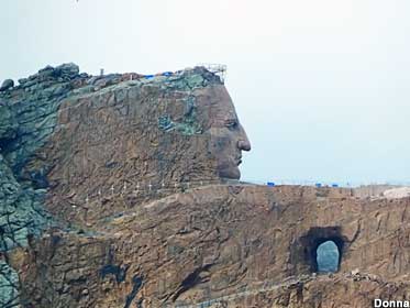 Alternative view of Crazy Horse.