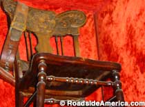 Death Chair of Wild Bill Hickok