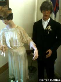 Bridal mannequins.