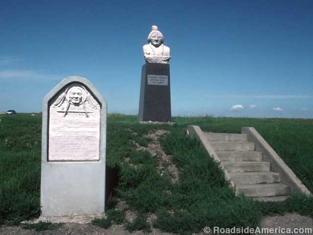 Sitting Bull grave site.